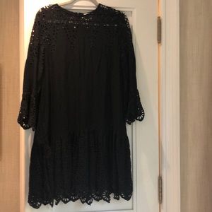 GANNI Black Dress